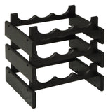 FixtureDisplays 9 Bottle Dakota? Wine Rack 1040216