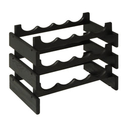 FixtureDisplays 12 Bottle Dakota? Wine Rack 1040223