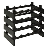 FixtureDisplays 16 Bottle Dakota? Wine Rack 1040224