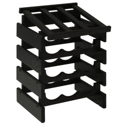 FixtureDisplays 12 Bottle Dakota? Wine Rack with Display Top 1040230