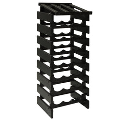 FixtureDisplays 24 Bottle Dakota? Wine Rack with Display Top 1040234