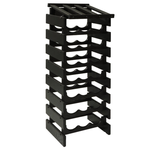 FixtureDisplays 24 Bottle Dakota? Wine Rack with Display Top 1040234