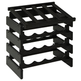 FixtureDisplays 16 Bottle Dakota? Wine Rack with Display Top 1040238