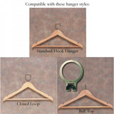 24 Oak Coat & Hat Rack 104053