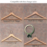 72 Oak Coat & Hat Rack 104096