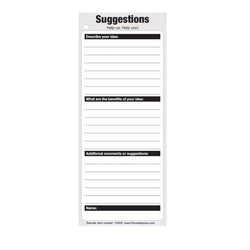 Cards, Suggestion Guest and Employee 25pk 1040D