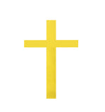 Wood Church Collection Tithing Donation Fundraising Prayer Box Gold Cross
