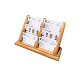 6 Pocket Countertop Business Card Holder 104139-new