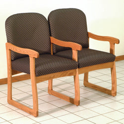 Prairie Two Seat Chair w/Center Arms 1041428