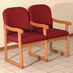Prairie Two Seat Chair w/Center Arms 1041429