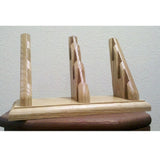 12-Pocket Business Card Holder Solid High Capacity Wood Countertop Display  104146