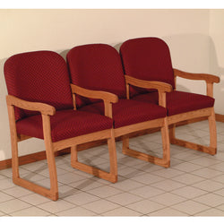 Prairie Three Seat Chair w/Center Arms 1041477