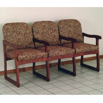 Prairie Three Seat Chair w/Center Arms 1041483