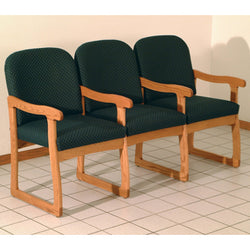 Prairie Three Seat Chair w/Center Arms 1041485