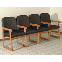 Prairie Four Seat Chair w/Center Arms 1041556