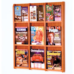 Divulge 9 Magazine/18 Brochure Wall Display w/Brochure Inserts 104303