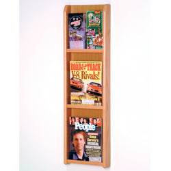 Divulge 3 Magazine/6 Brochure Wall Display w/Brochure Inserts 104310