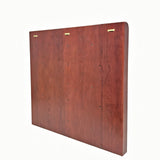 39.5  Wall Mounted Magazine Rack 12 Slot Wood Acrylic Literature Display 104383
