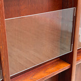 39.5  Wall Mounted Magazine Rack 12 Slot Wood Acrylic Literature Display 104383