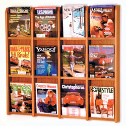 Divulge 12 Magazine Wall Display 104384