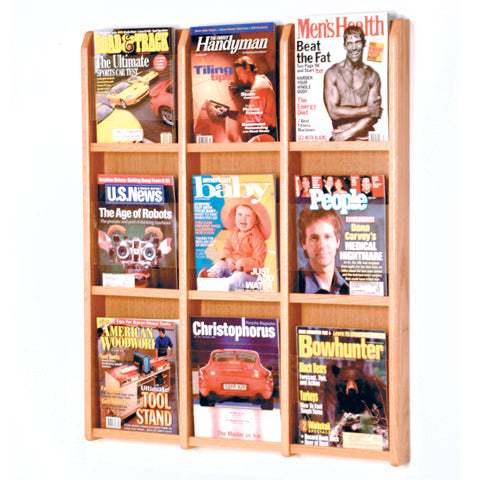 Divulge 9 Magazine Wall Display 104394