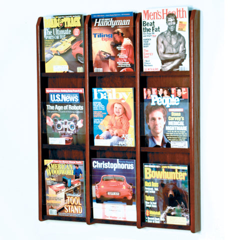 Divulge 9 Magazine Wall Display 104395