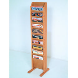 Cascade Free Standing 10 Pocket Magazine Rack 104397