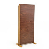 Magazine Literature Display Rack Floor Stand 20 Pocket Wood Organizer LetterSize 104408