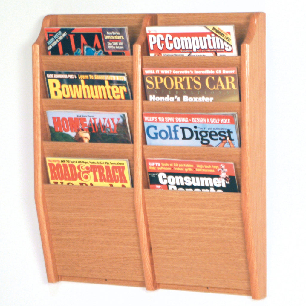 Cascade_8_Pocket_Magazine_Rack_104412 – FixtureDisplays