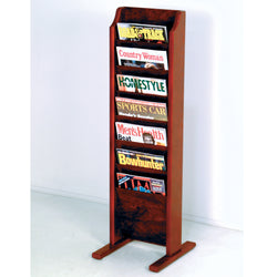 Cascade Free Standing 7 Pocket Magazine Rack 104431