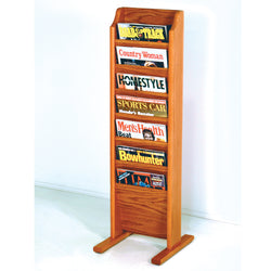 Cascade Free Standing 7 Pocket Magazine Rack 104432