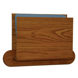 Single Open End Letter Size File Holder   Oval Mount 104441