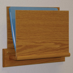 Single Open End Letter Size File Holder   Square Mount 104442