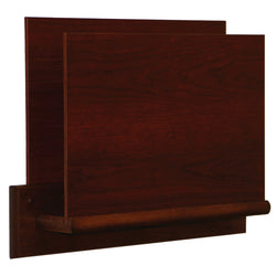 Single Open End Letter Size File Holder   Square Mount 104443
