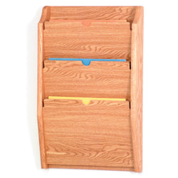 3 Pocket Privacy Letter Size Chart Holder   HIPAA Compliant 104448