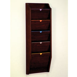 5 Pocket Privacy Letter Size Chart Holder   HIPAA Compliant 104452