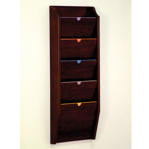 5 Pocket Privacy Letter Size Chart Holder   HIPAA Compliant 104452