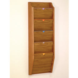 5 Pocket Privacy Letter Size Chart Holder   HIPAA Compliant 104453