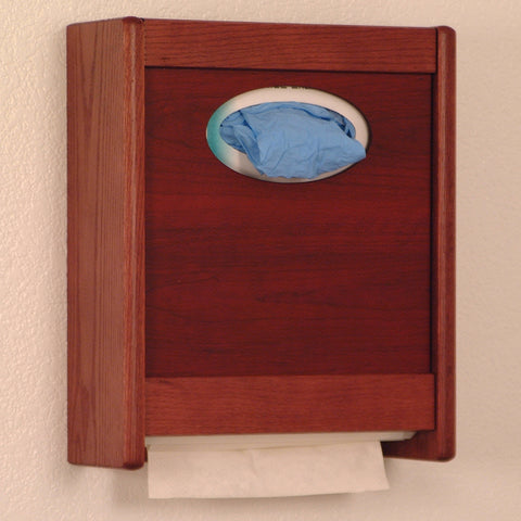 Combo Towel Dispenser & Glove/Tissue Holder 104464