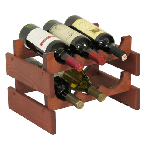 6 Bottle Dakota Wine Rack 104473