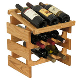 9 Bottle Dakota Wine Rack with Display Top 104528