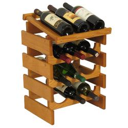 12 Bottle Dakota Wine Rack with Display Top 104534