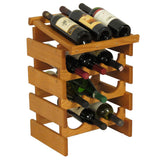 12 Bottle Dakota Wine Rack with Display Top 104534