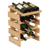 12 Bottle Dakota Wine Rack with Display Top 104535