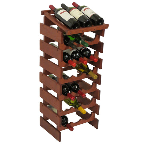 21 Bottle Dakota Wine Rack with Display Top 104545