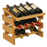 12 Bottle Dakota Wine Rack with Display Top 104560