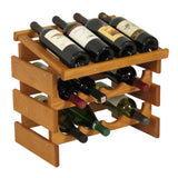 12 Bottle Dakota Wine Rack with Display Top 104562
