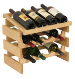 12 Bottle Dakota Wine Rack with Display Top 104563