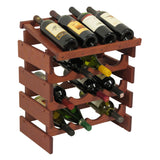 16 Bottle Dakota Wine Rack with Display Top 104565