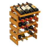 20 Bottle Dakota Wine Rack with Display Top 104570